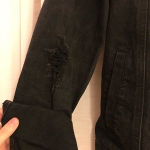 Forever 21 Jackets & Coats - Distressed Black Denim Jacket Forever 21 Jackets & Coats - Distressed Black Denim Jacket